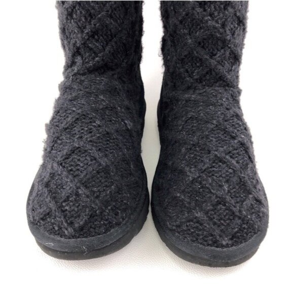 UGG Lattice Cardy Knit Tall Winter Boots 6 - Picture 12 of 13